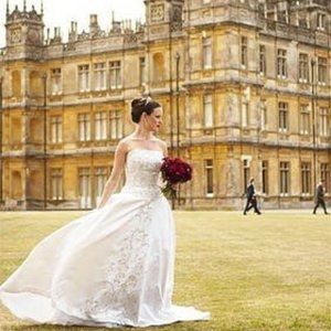 Eve of Milady Wedding Dress Size 5 Silk